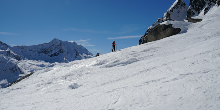 Oberhalb der Pianseccohütte