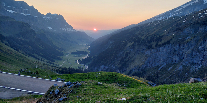 ... des frühen Aufstehens.
