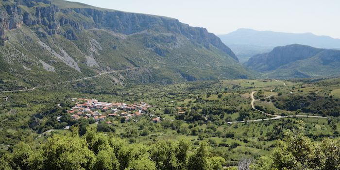 Das hübsch gelegene Dörfchen