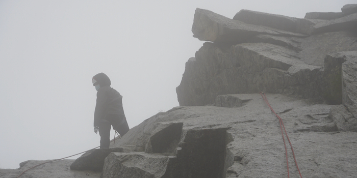 Garstiges Wetter am ersten Tag