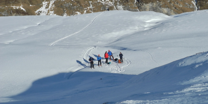 Hübsche Rast am 1.1. des neuen Jahres.