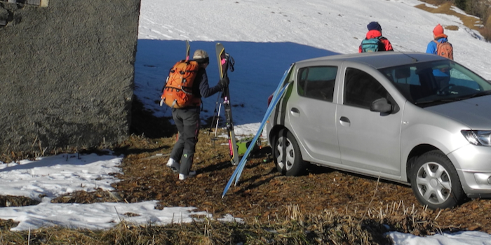 Frühlingstour im Januar.