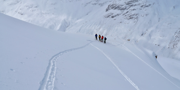 Diffuse Sicht am ersten Tag