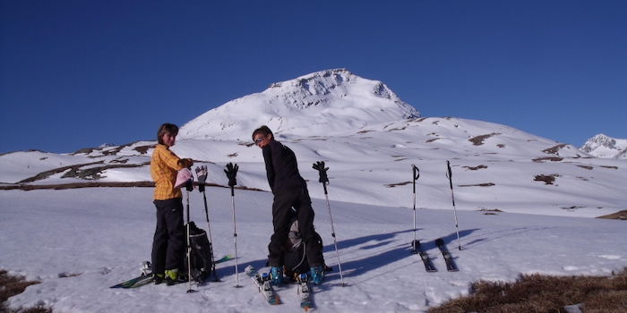 Aufstieg von N zum Marscholhorn 
